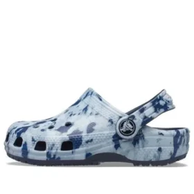 Classic Tie-Dye Mania Clogs “Marble Bue”