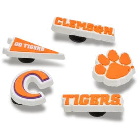 Clemson Univ 5-pack Jibbitz bedels