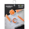 Clemson Univ 5-pack Jibbitz bedels