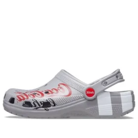 Coca-Cola x Crocs Crossover Light X Outdoor platte schoenen casual sportieve unisex grijze Sandalen