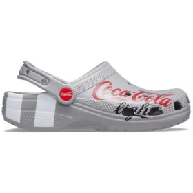 Coca-Cola x Crocs Crossover Light X Outdoor platte schoenen casual sportieve unisex grijze Sandalen