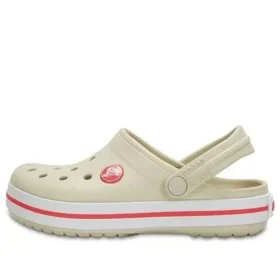 Crocband Clogs “Beige Red”