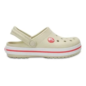 Crocband Clogs “Beige Red”
