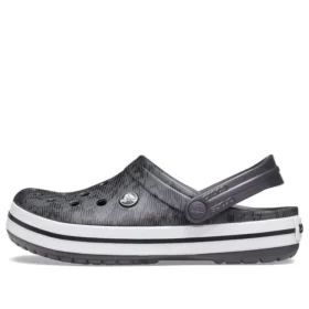 Crocband Clogs “Grey Black”