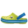 Crocband Clogs met ronde neus “Yellow Blue”