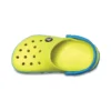 Crocband Clogs met ronde neus “Yellow Blue”