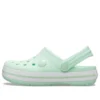 Crocband Clogs “Mintgroen Wit”