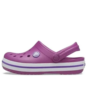 Crocband Clogs “Purple White”
