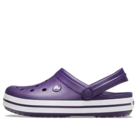 Crocband Clogs “Purple White”