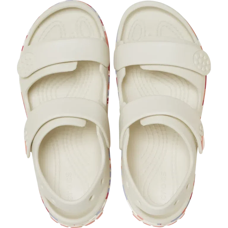 Crocband™ Cruiser Glow Confetti-band-Sandal voor kinderen. Crocband™ Cruiser Glow Confetti-band-Sandal voor kinderen.