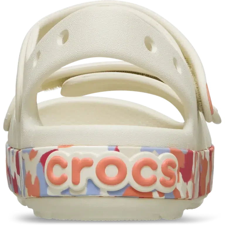 Crocband™ Cruiser Glow Confetti-band-Sandal voor kinderen. Crocband™ Cruiser Glow Confetti-band-Sandal voor kinderen.
