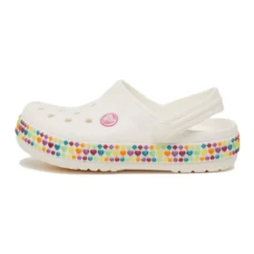 Crocband Gem Band-Clogs “White Multi”