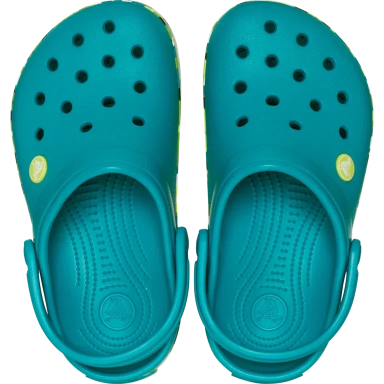 Crocband Glow Confetti Band-Clog voor kinderen Crocband Glow Confetti Band-Clog voor kinderen