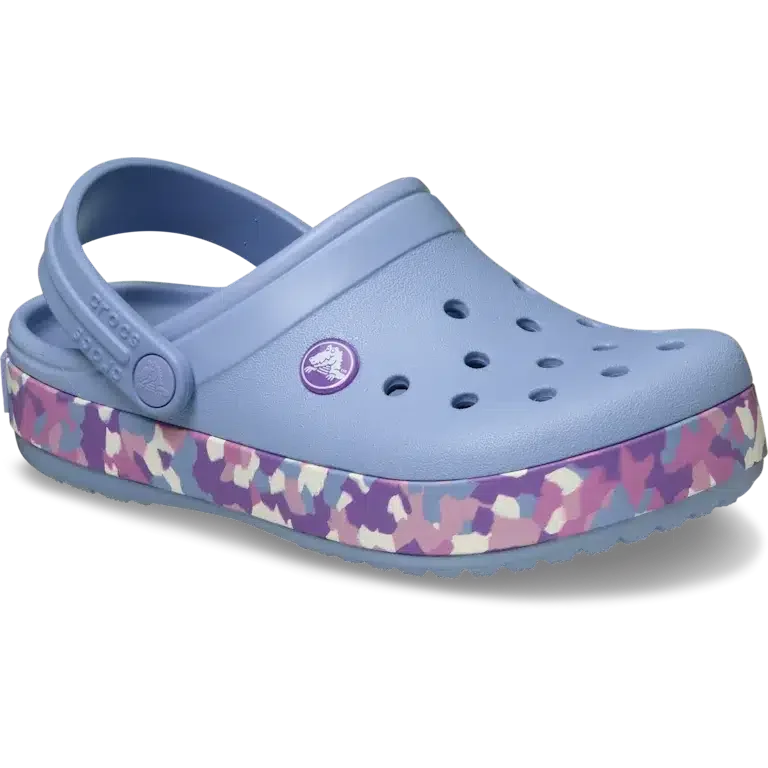 Crocband Glow Confetti Band-Clog voor kinderen Crocband Glow Confetti Band-Clog voor kinderen
