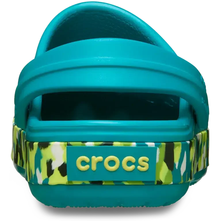 Crocband Glow Confetti Band-Clog voor kinderen Crocband Glow Confetti Band-Clog voor kinderen