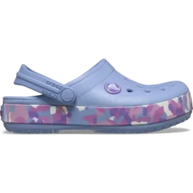 Crocband Glow Confetti Band-Clog voor peuters