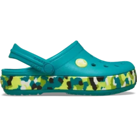 Crocband Glow Confetti Band-Clog voor peuters