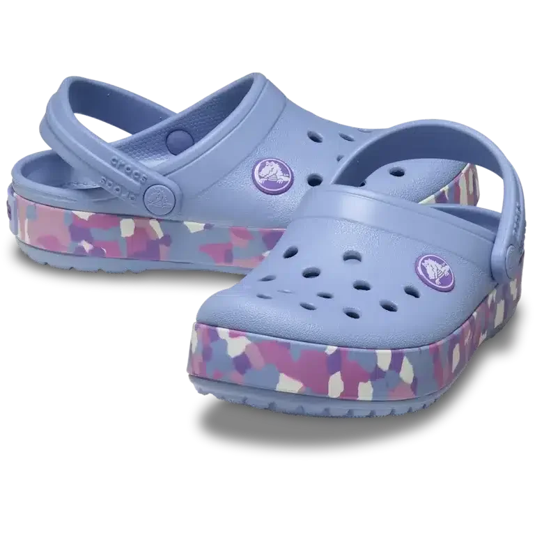 Crocband Glow Confetti Band-Clog voor peuters Crocband Glow Confetti Band-Clog voor peuters