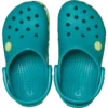 Crocband Glow Confetti Band-Clog voor peuters