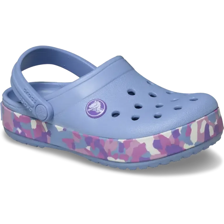 Crocband Glow Confetti Band-Clog voor peuters Crocband Glow Confetti Band-Clog voor peuters