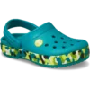 Crocband Glow Confetti Band-Clog voor peuters