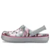 Crocband Graphic III Clogs “Grey Pink”