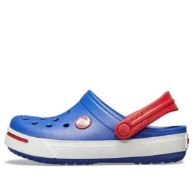 Crocband II Clogs “Blauw Wit Rood”