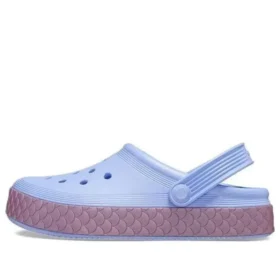Crocband IV Reflective Mermaid Clogs “Blue Pink”