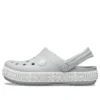 Crocband Logo Mania Clogs “Grijs Zilver”