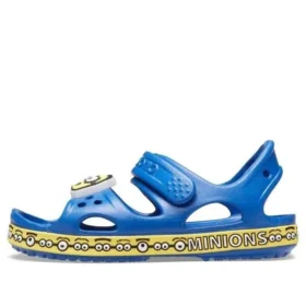 Crocband Minion-Sandalen “Blue Yellow”
