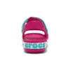Crocband-sandalen met riemsluiting “Pink Blue”