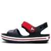 Crocband-Sandalen “Navy Red”