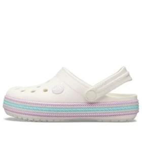 Crocband Sport Cord Clogs “White”