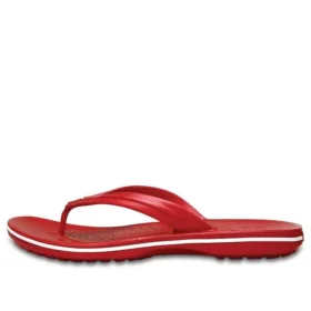 Crocband-teenslippers “Rood Wit” Crocband-teenslippers “Rood Wit”