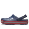 Crocband Zipper Band-Clogs “Navy Red”