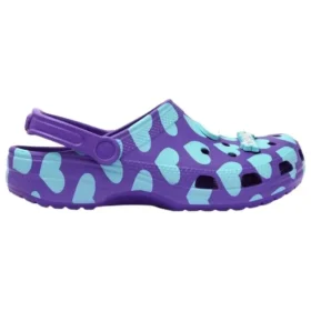 Crocs x Awake NY Classic Clogs “Home Is Where The Heart Is – Purple”