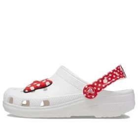 Crocs x Disney Minnie Mouse Classic Clogs “White Red”