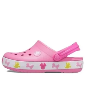 Crocs x Fun Lab Disney Minnie Clogs “Pink White”