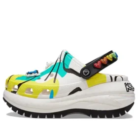 Crocs x Keith Haring Mega Crush Clog “White Multi”