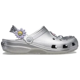Crocs x Kenny Scharf Classic Clog “Silver”