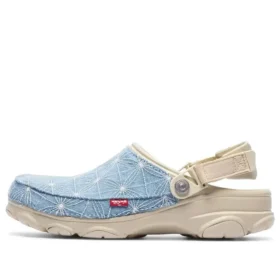 Crocs x Levi’s Sashiko All-Terrain Clog “Bone Blue”