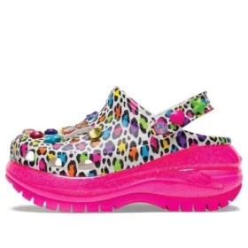 Crocs x Lisa Frank Mega Crush Clogs “Pink Multi”