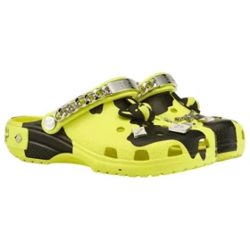 Crocs x MCM Clogs met camouflageprint “Neon Yellow”