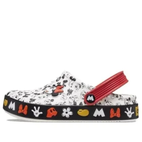 Crocs x Mickey Off Court Clogs “White Black Red”