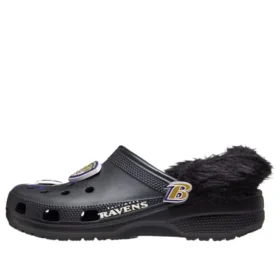 Crocs x NFL 26 Classic Clog Baltimore Ravens “Black”