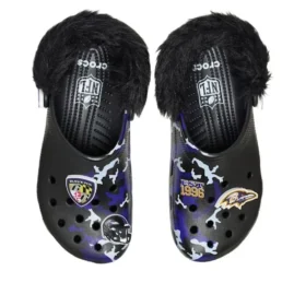 Crocs x NFL 26 Classic Clog Baltimore Ravens “Black”