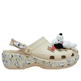 Crocs x Peanuts Classic Platform Clog “Snoopy Cloud”