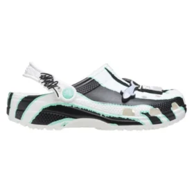 Crocs x Ron English Classic Clogs “Animal Stripes”