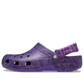 Crocs x Stray Rats Classic Clog “Ultraviolet Snakeskin”