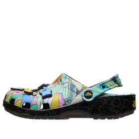 Crocs x The Beatles-Clogs “Multi-Color Black”
